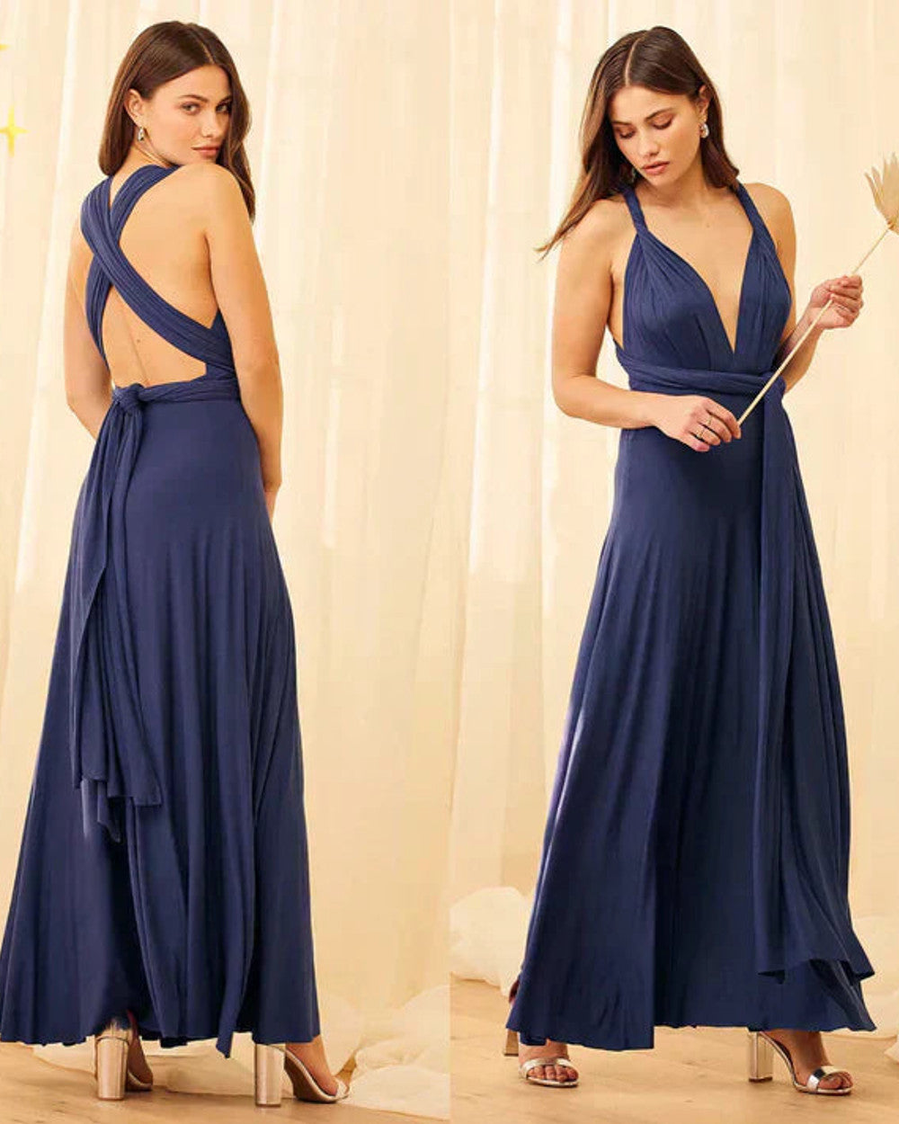 Mia Wickelkleid Verstellbar Sommer