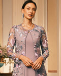Lena Gestickter Kanten-Blazer Damen