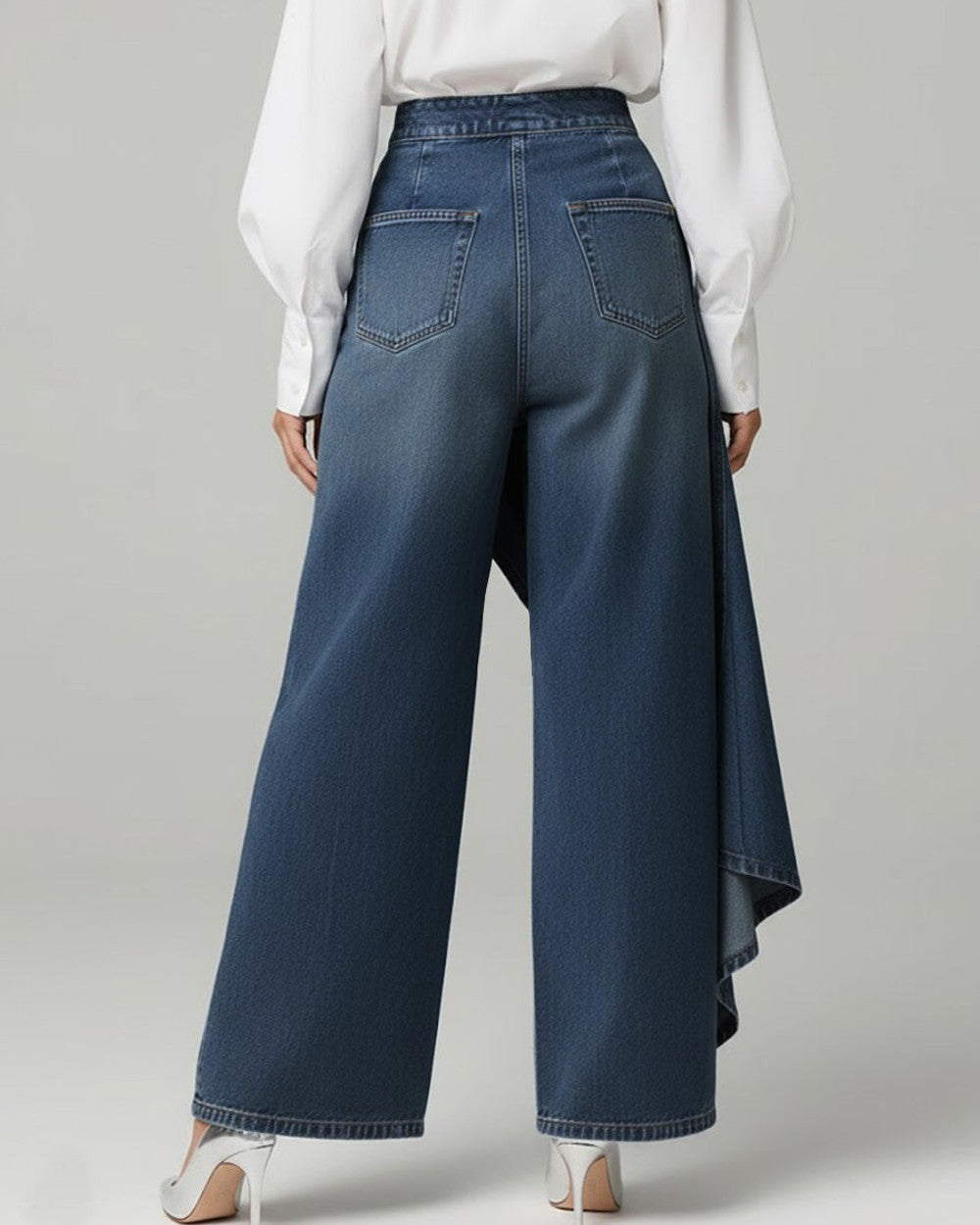 Lena Weite Palazzo Jeans Damen