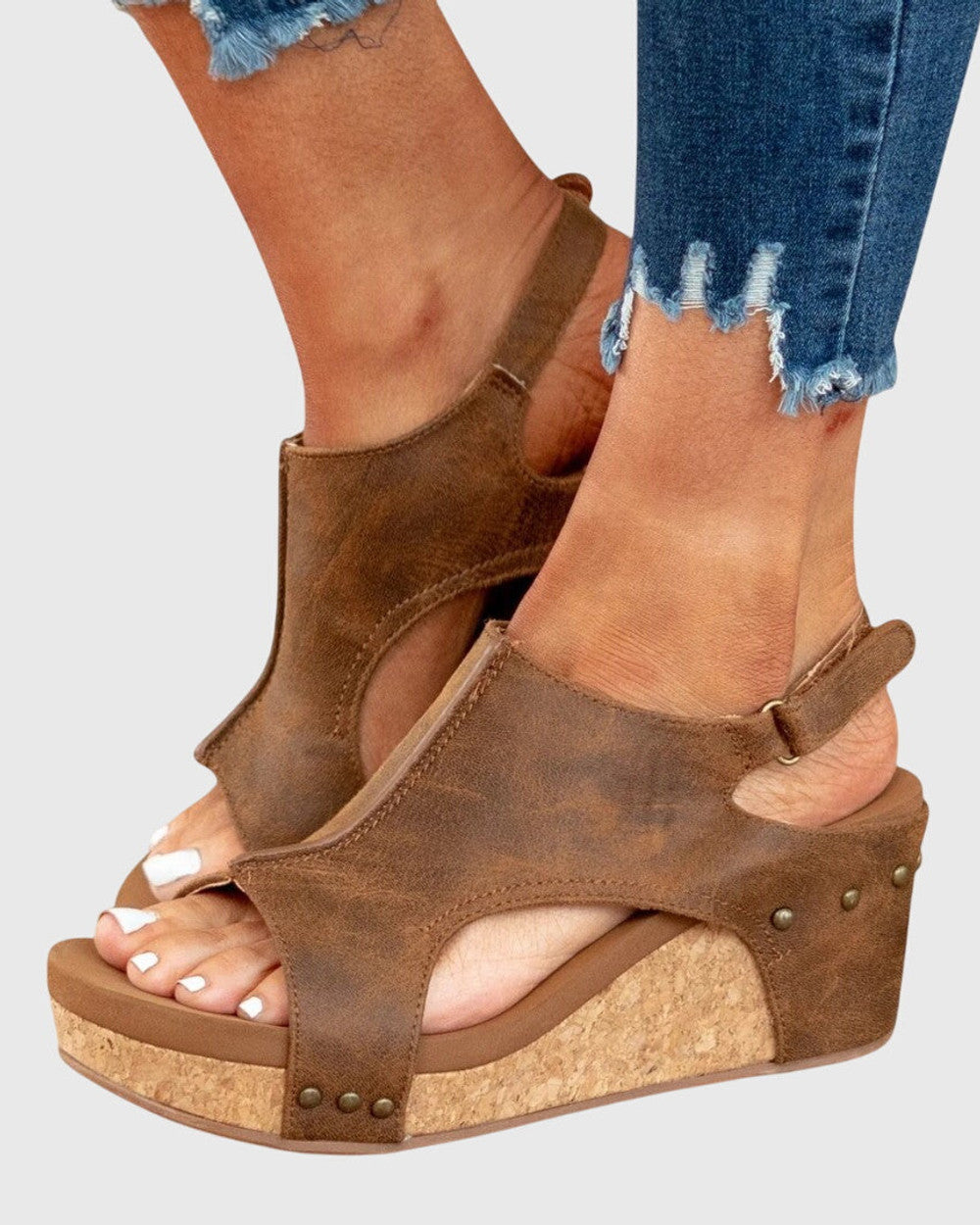 Adela Bequeme Sandalen Damen Sommer