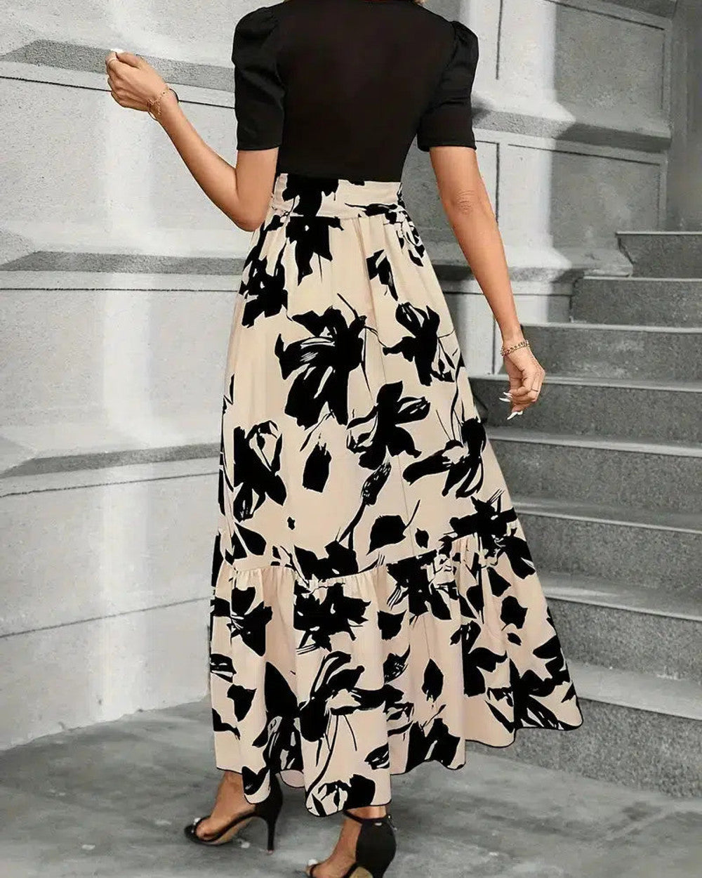 Hannah Elegantes Maxikleid Lang Damen