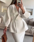 Alina Zweiteiler Rock Jacke Damen
