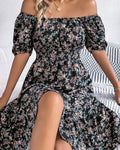 Lena Blumenkleid Rüschen Hochzeit