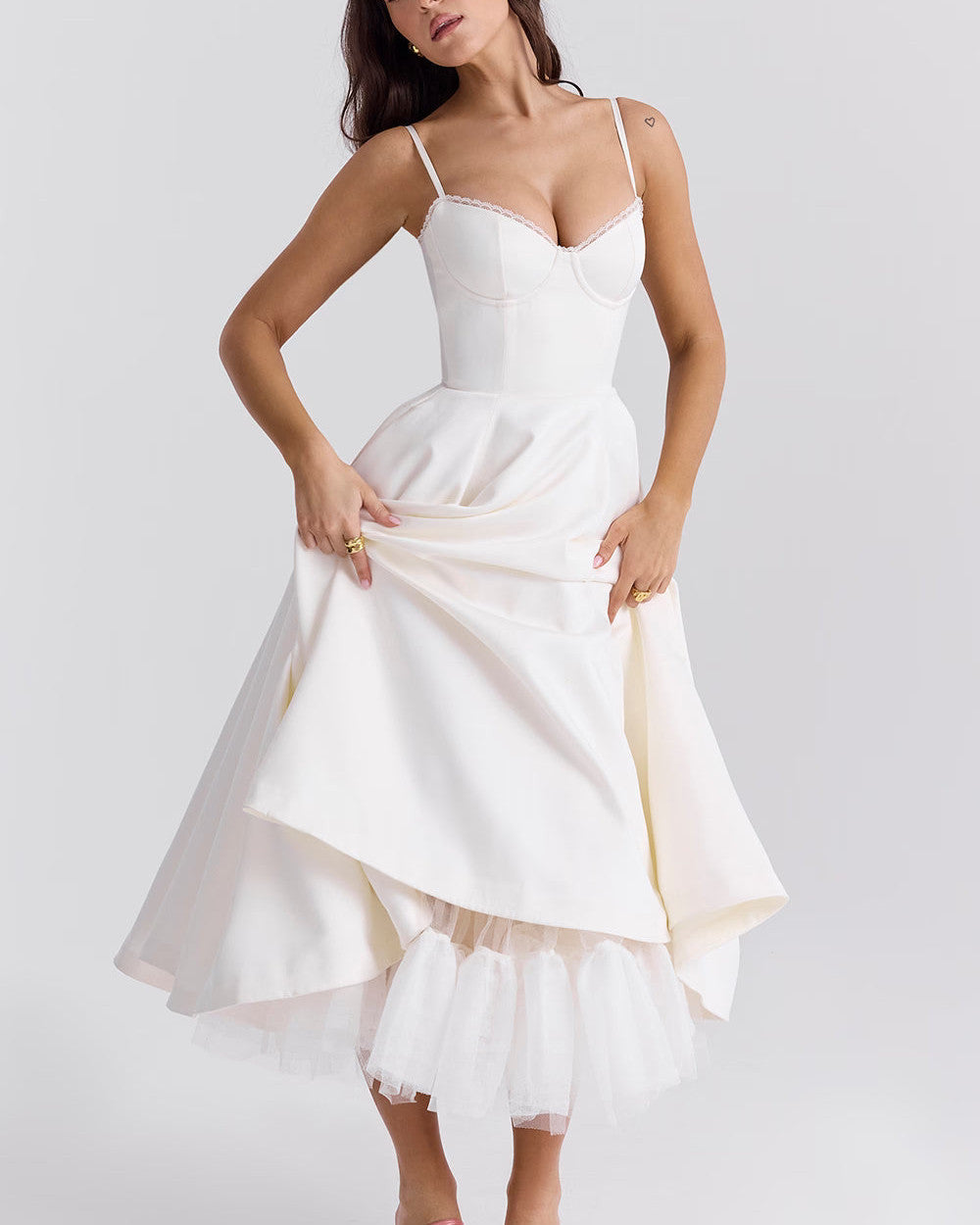 Ayet Ärmelloses Maxikleid Damen