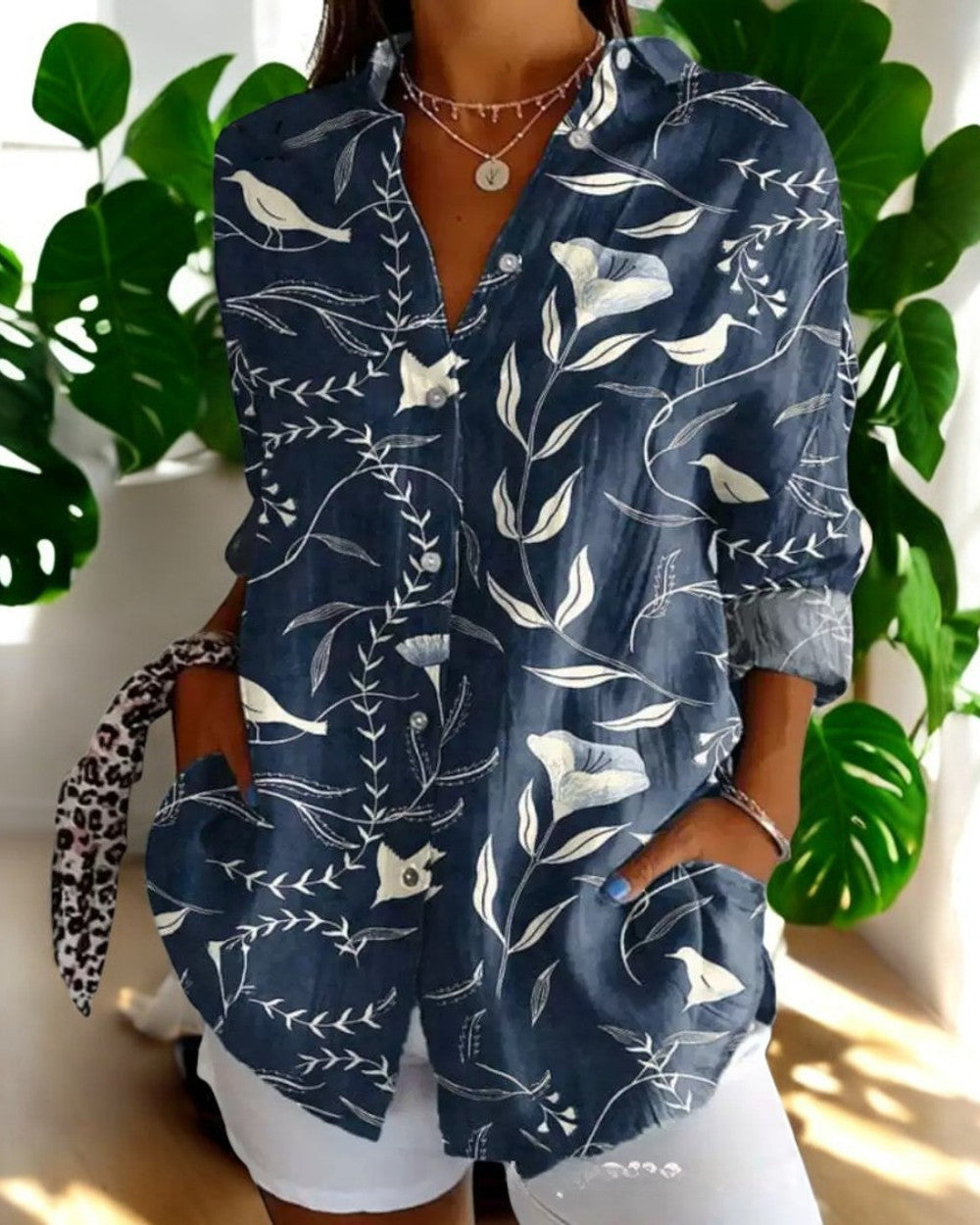 Irelle Bluse Blumenmuster Damen