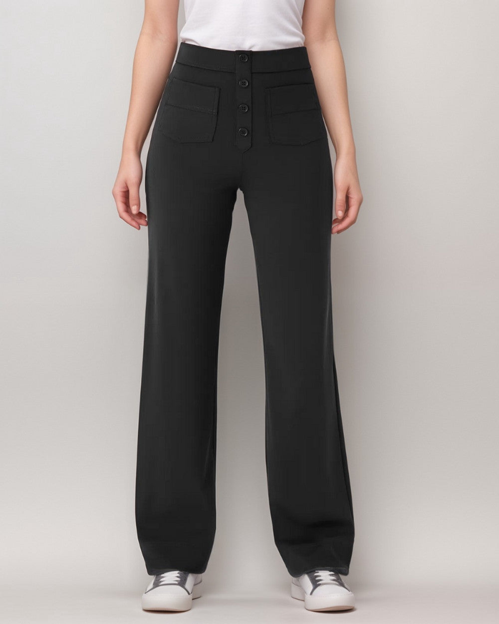 Elsa Hochgeschnittene Formhose Damen