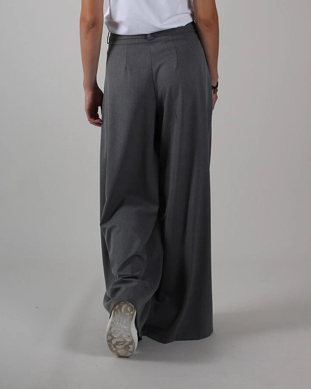 Manu Weite Leinenhose Palazzo Damen