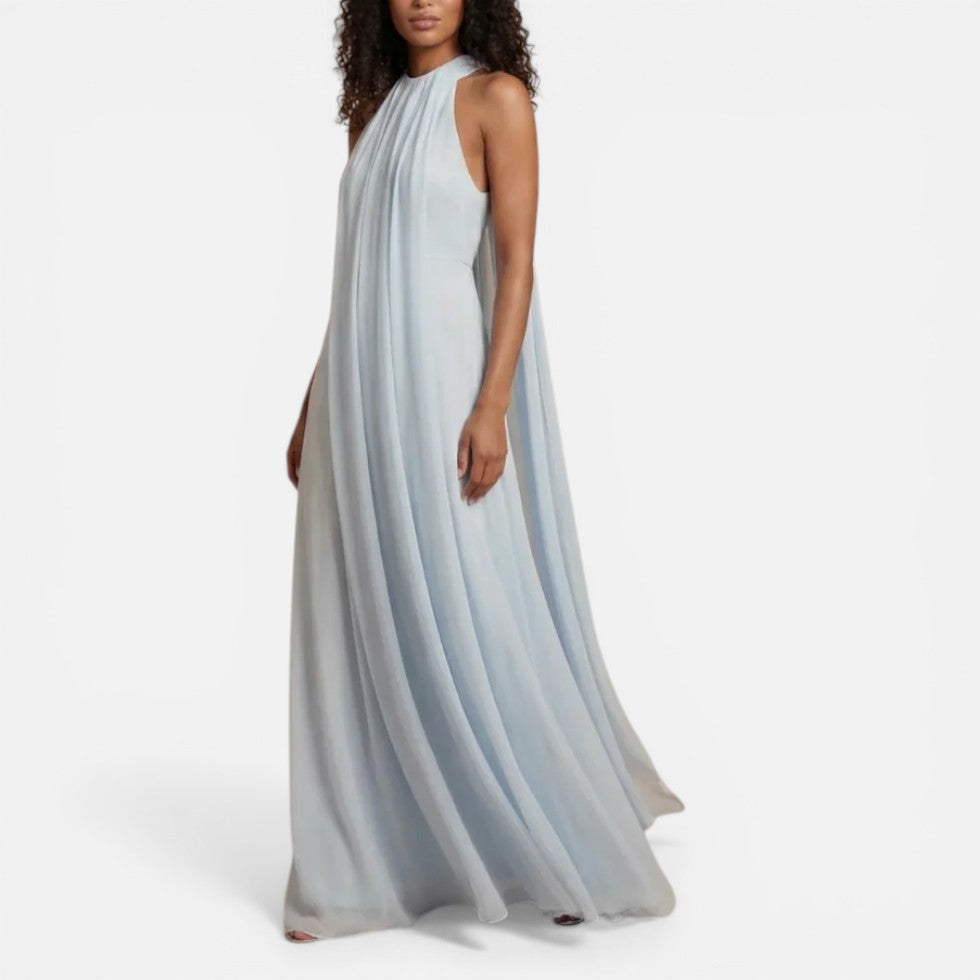 Damen Hochzeitsgast Maxikleid mit fließendem Schnitt