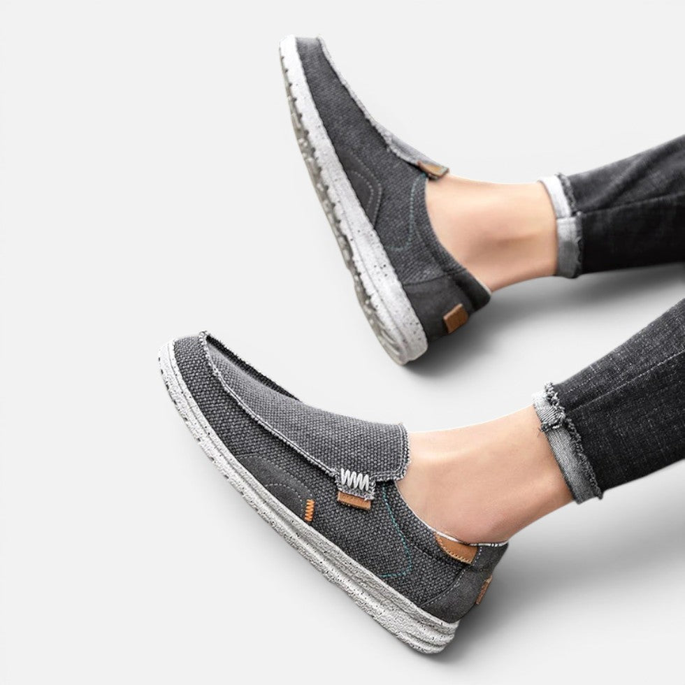 Orthopädische Slipper Slip On Canvas Freizeitschuhe