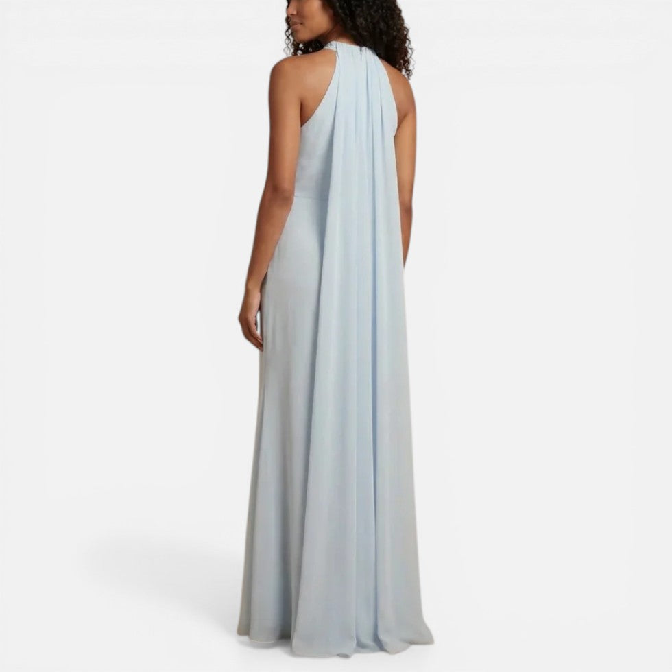 Damen Hochzeitsgast Maxikleid mit fließendem Schnitt
