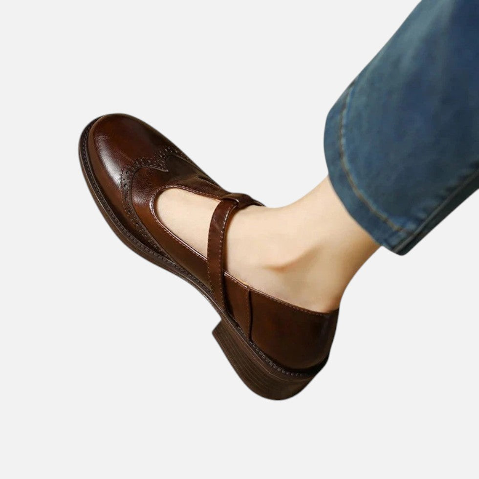 Damen Mary Jane Schuhe mit Schnalle