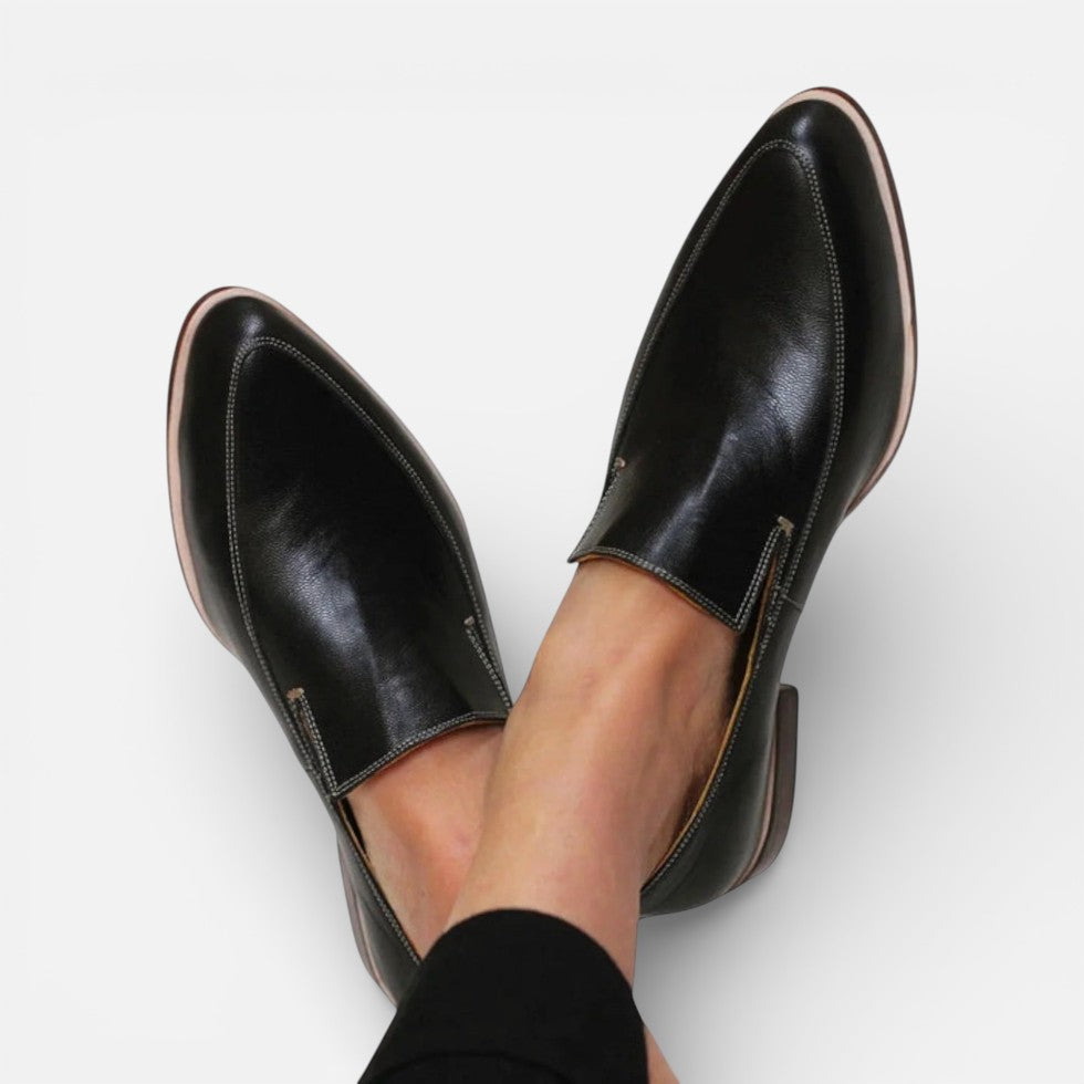 Orthopädische Damen Loafer mit Spitzer Form