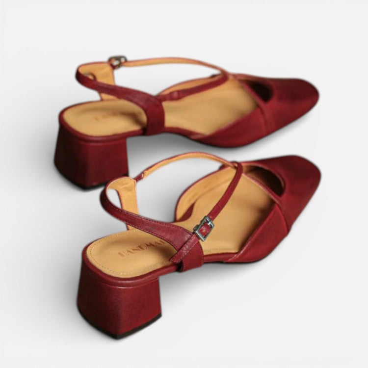 Damen Pumps Riemchen Absatzschuhe