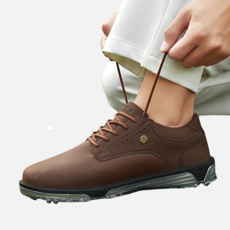 Herren Golfschuhe Spikeless Schnürschuhe