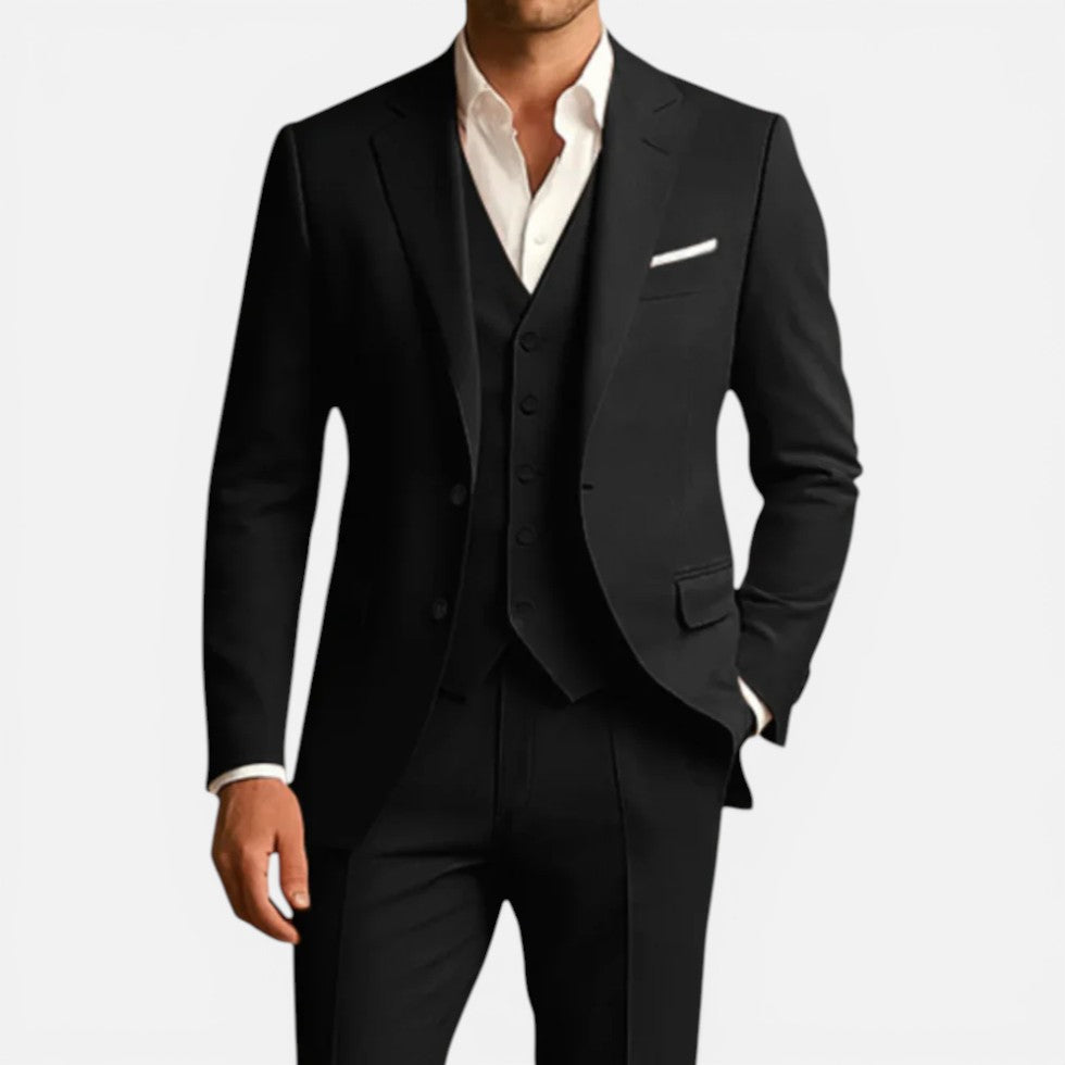 Dieter | Herren Anzug Set Weste Slim Fit – Dreiteiliger Anzug Business Herren 2026