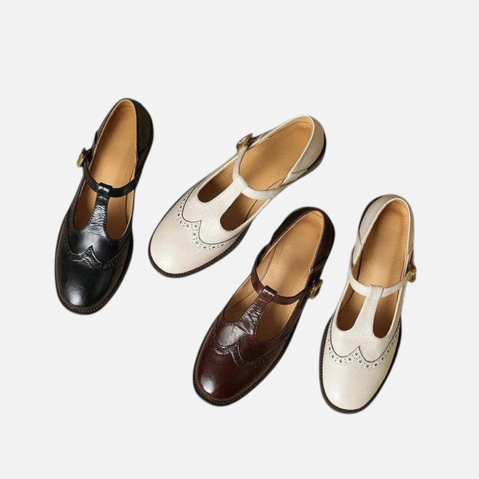 Damen Mary Jane Schuhe mit Schnalle