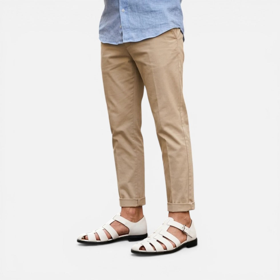 Robert | Herren Sandalen Riemen Schnalle – Komfort Herrensandalen für Urlaub 2026