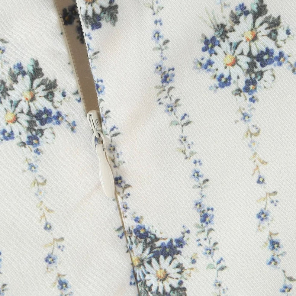 Midikleid mit Neckholder und Blumenmuster