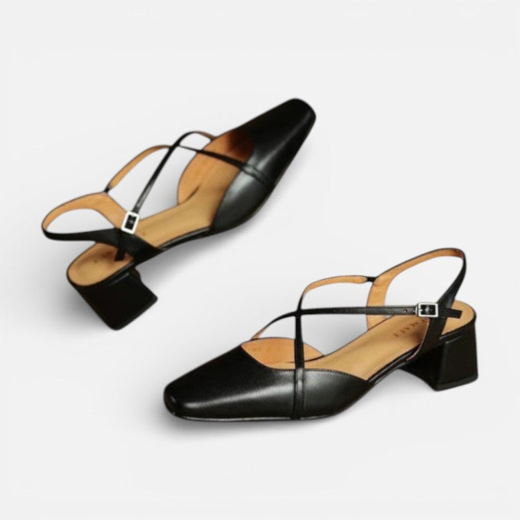 Damen Pumps Riemchen Absatzschuhe