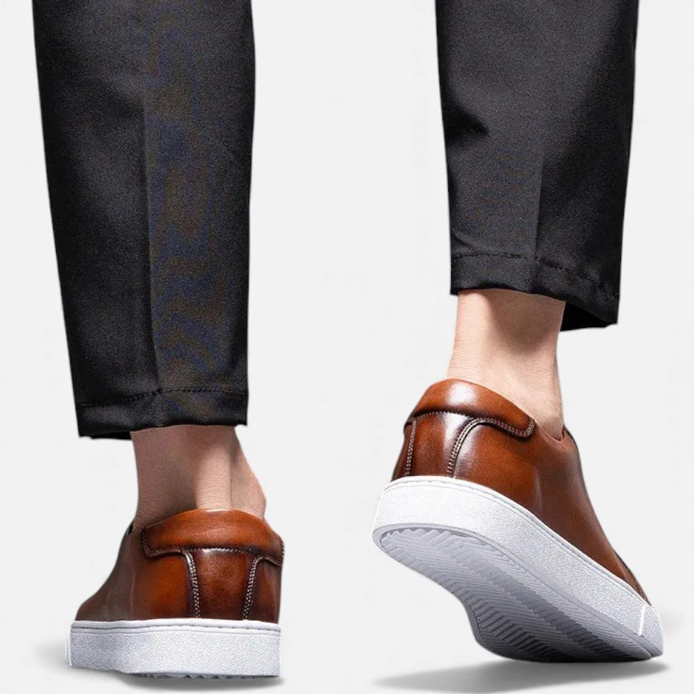 Herren Ledersneaker