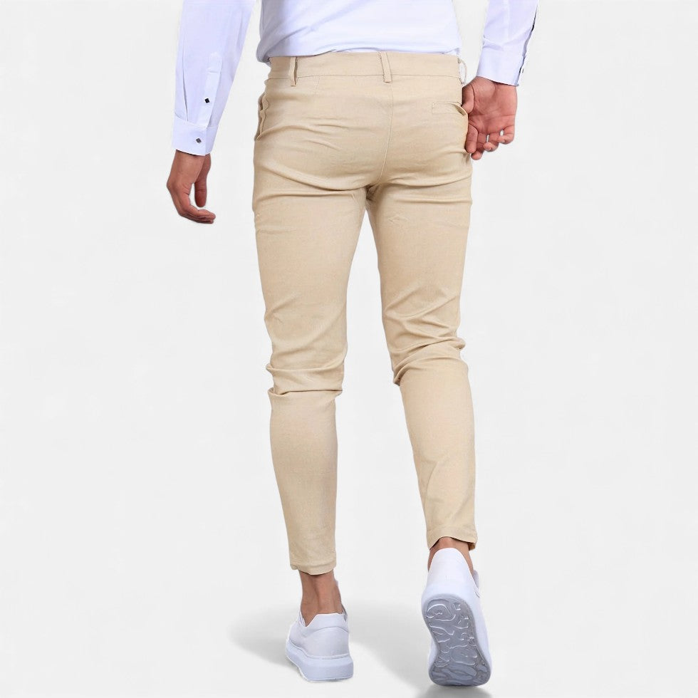 Herren Stretch Chinohose