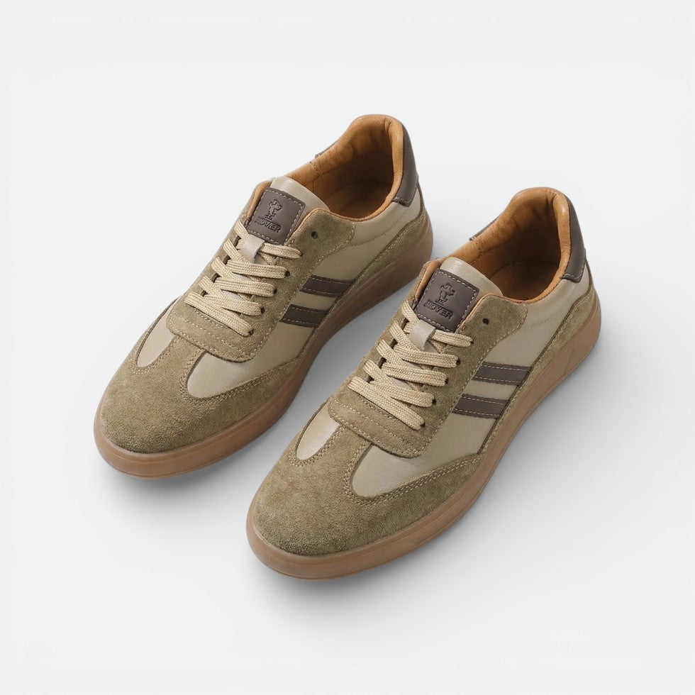 Herren Sneaker mit klassischem Schnürdesign und Retro Stil