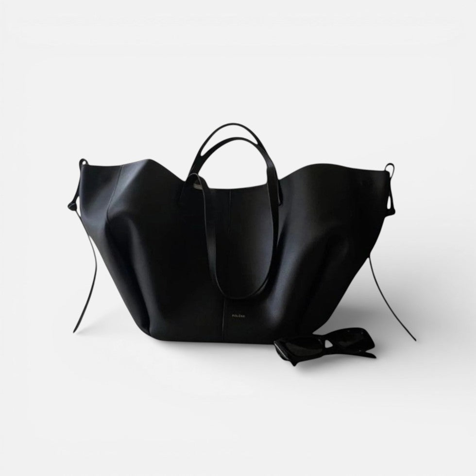 Damen Shopper Tasche mit breiter Form und Schultergriffen