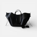 Damen Shopper Tasche mit breiter Form und Schultergriffen