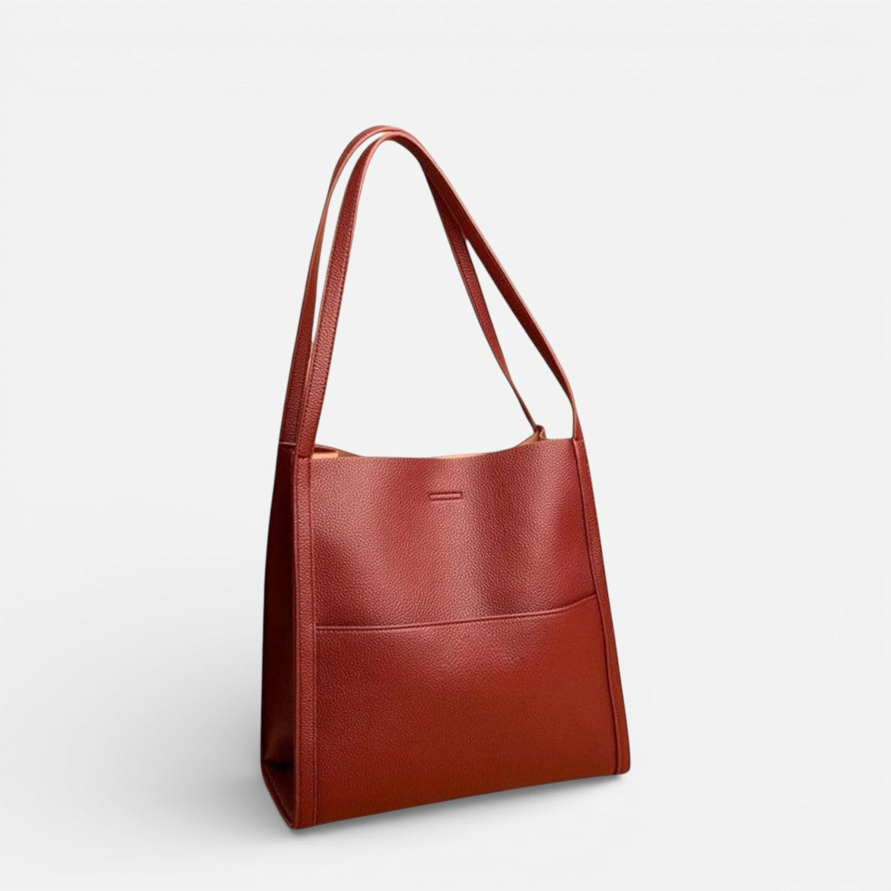 Damen Schultertasche mit großem Hauptfach