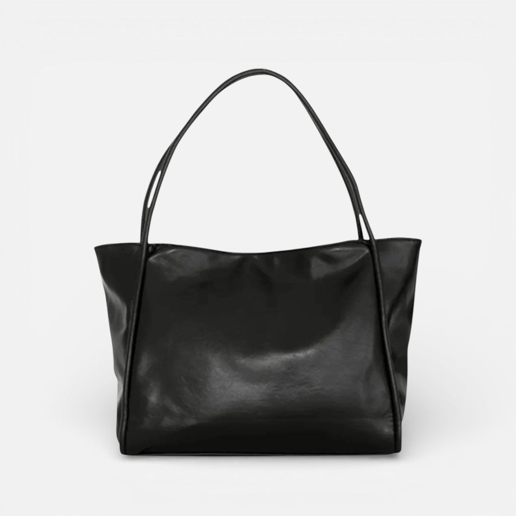 Damen Schultertasche groß mit weicher Form und langen Tragegriffen