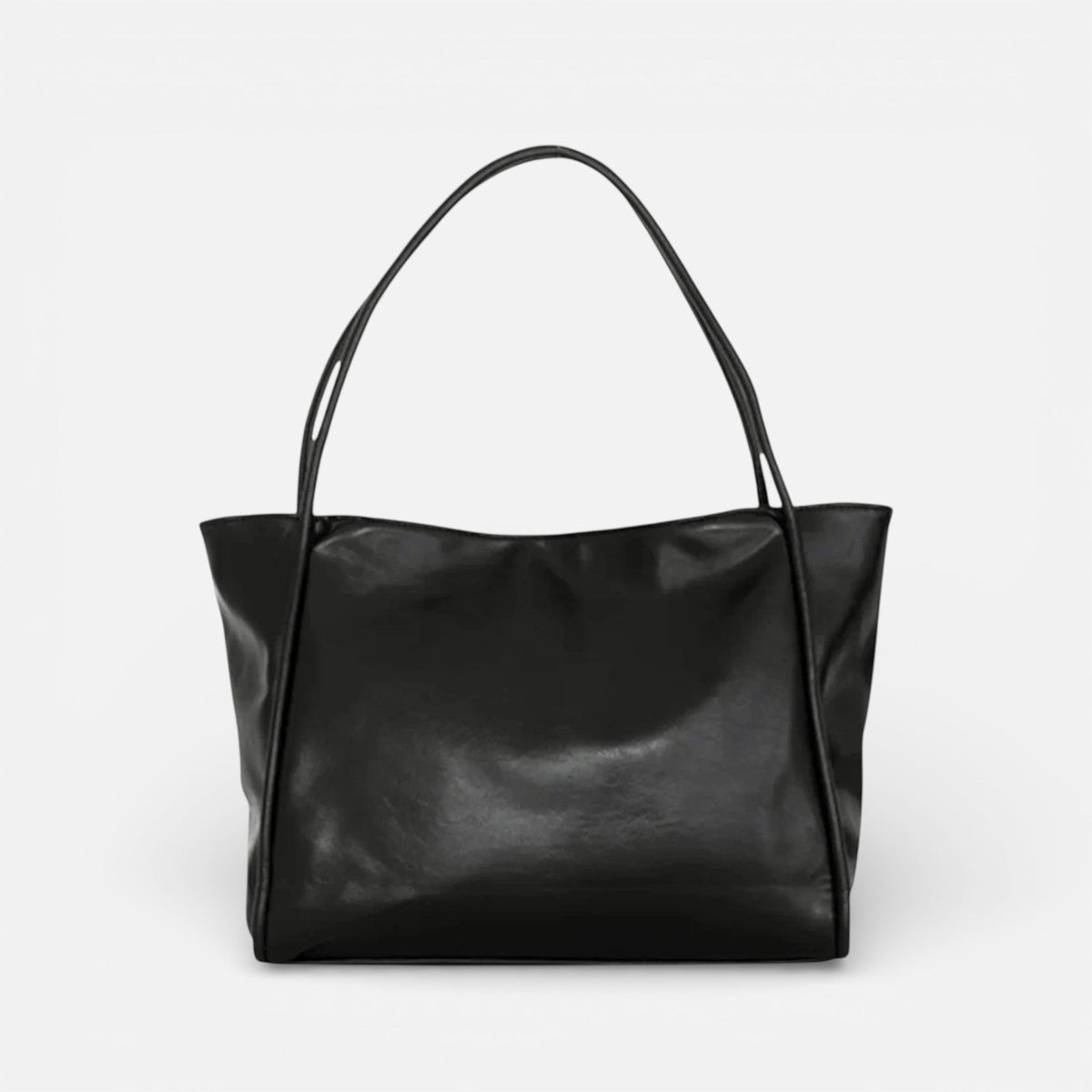 Damen Schultertasche groß mit weicher Form und langen Tragegriffen