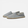Orthopädische Espadrilles Slip On Leinen Optik
