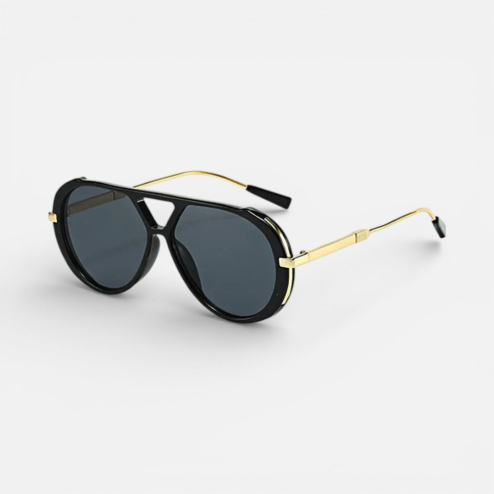 Herren Sonnenbrille im Pilotenstil mit Metallrahmen