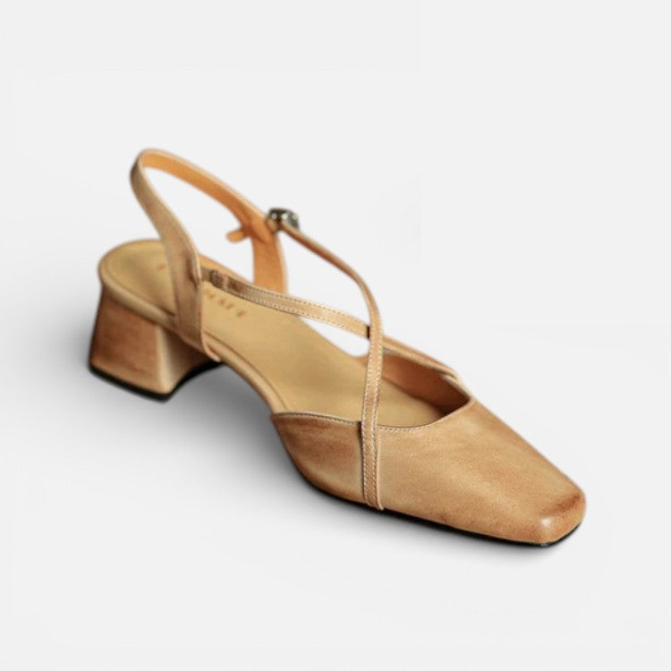 Damen Pumps Riemchen Absatzschuhe