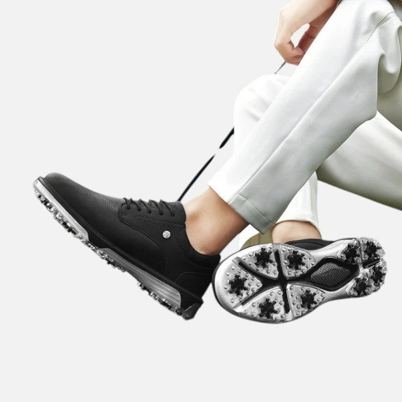 Herren Golfschuhe Spikeless Schnürschuhe