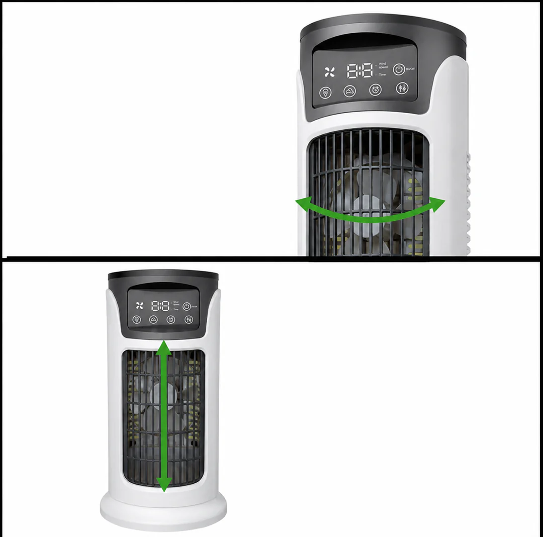Luftkühler Tragbar Digitales Display USB Betrieb