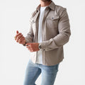 Overshirt Hemdjacke mit Brusttaschen