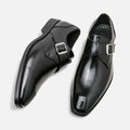 Herren Businessschuhe mit Schnalle