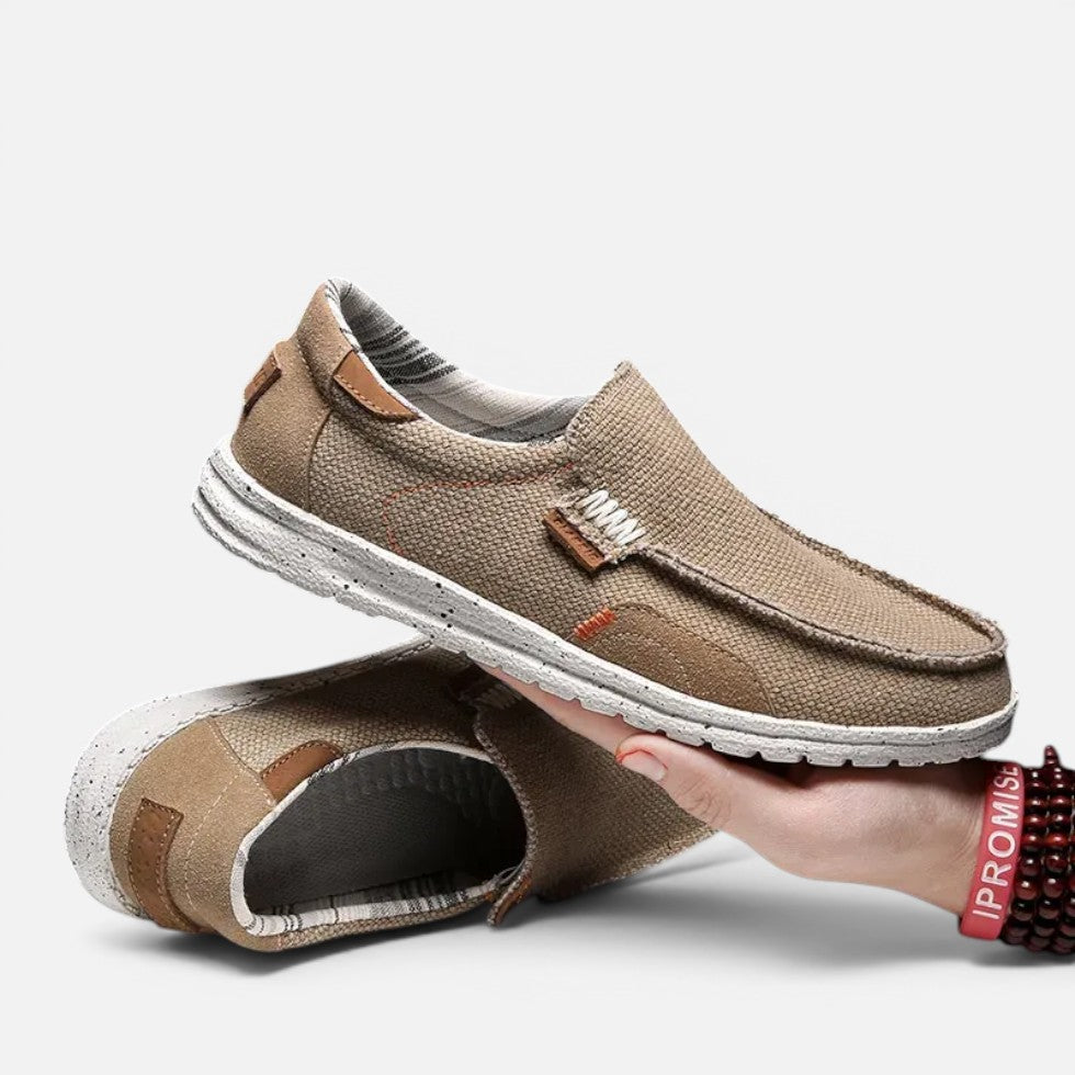 Orthopädische Slipper Slip On Canvas Freizeitschuhe