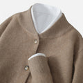 Kaschmir Strickjacke mit Knopfleiste