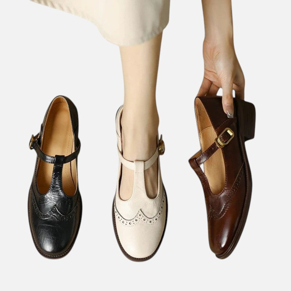 Damen Mary Jane Schuhe mit Schnalle