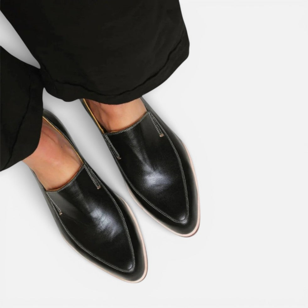 Orthopädische Damen Loafer mit Spitzer Form