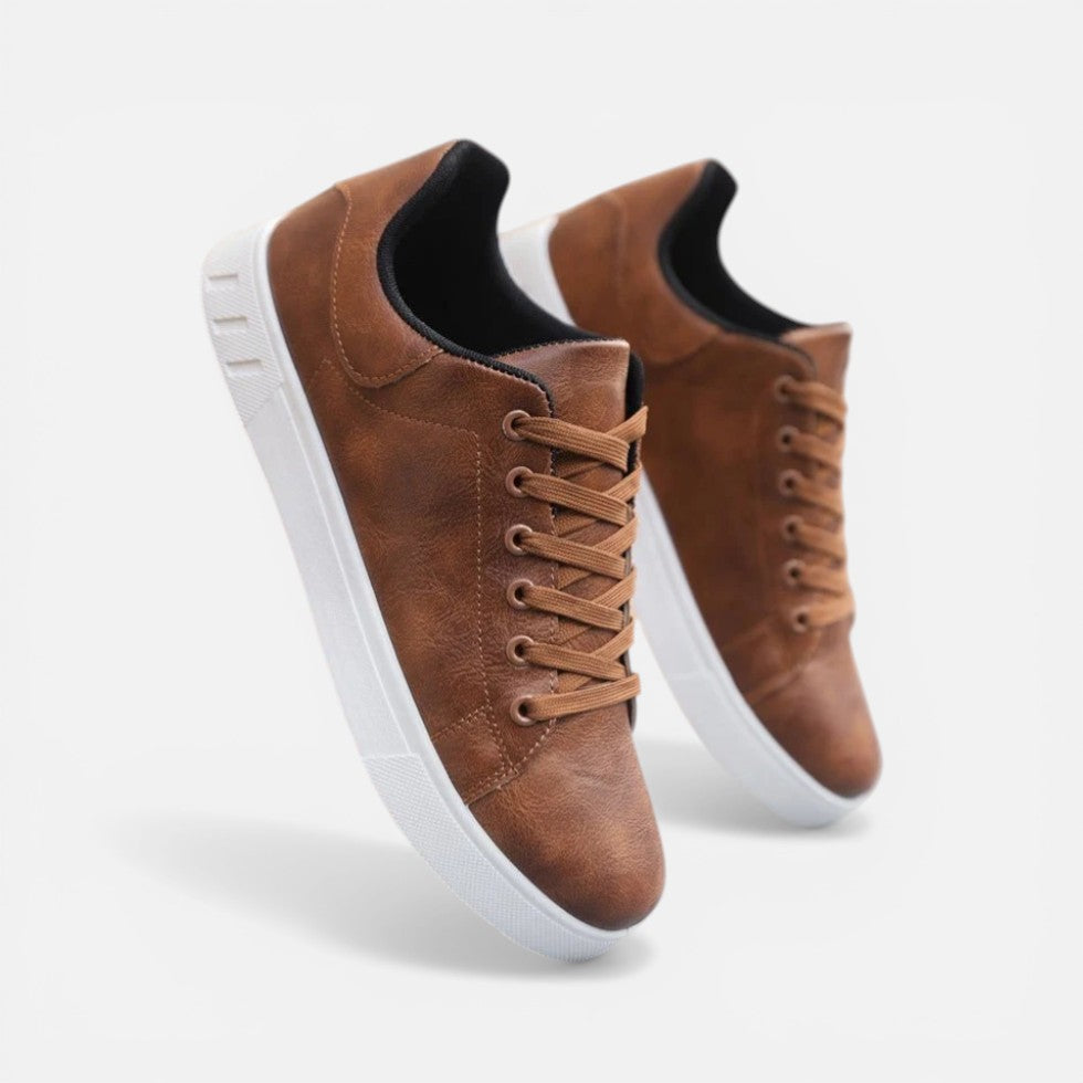 Andreas | Herren Sneaker Glatt Schnürung – Klassische Herren Sneakers Sommer 2026