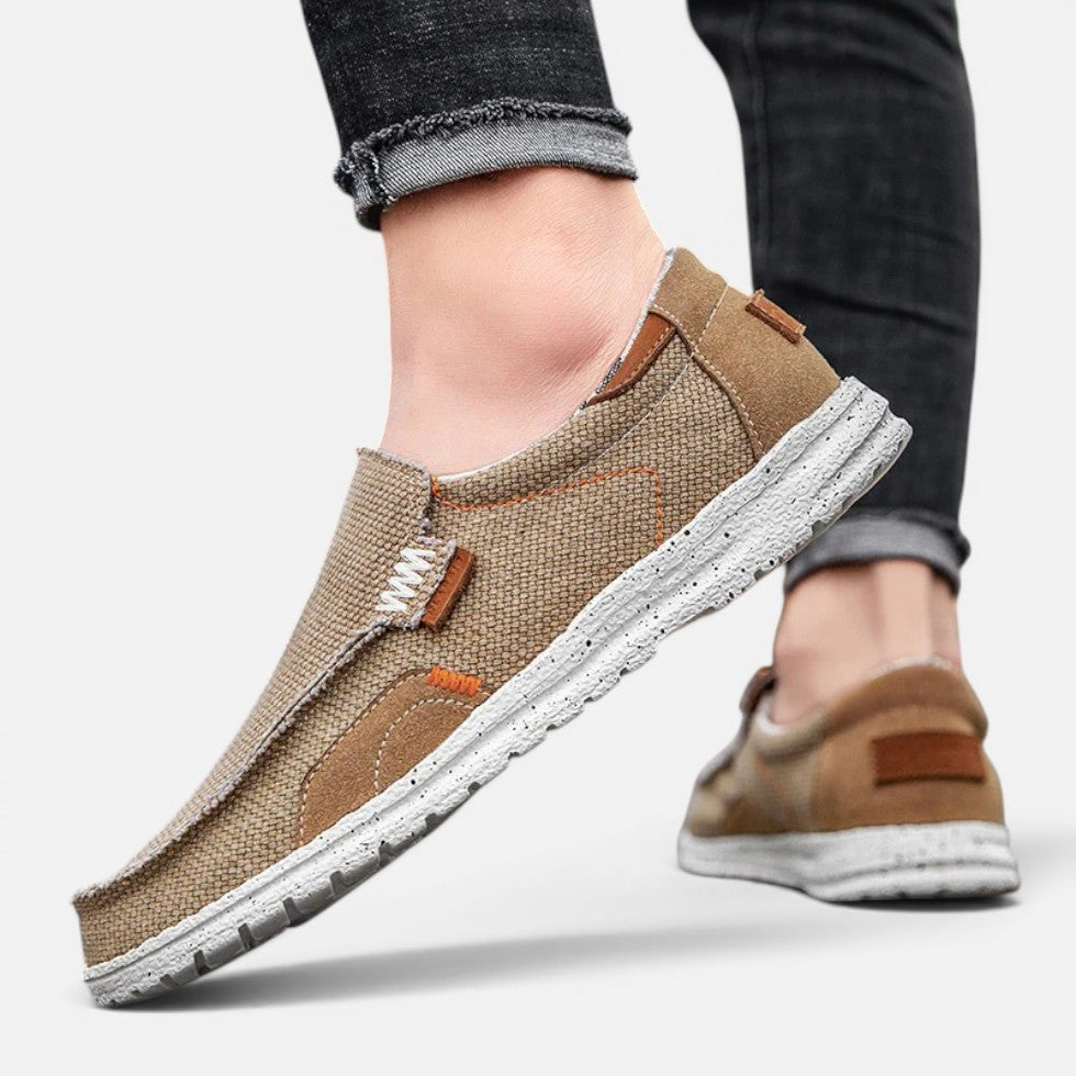 Orthopädische Slipper Slip On Canvas Freizeitschuhe