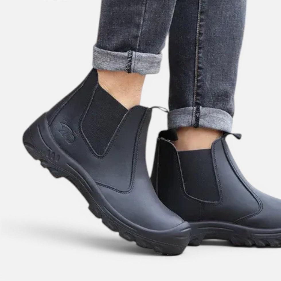 Herren Chelsea Boots mit Profilsohle