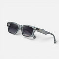 Eckiges Gestell Kunststoff Verlaufsgläser Sonnenbrille