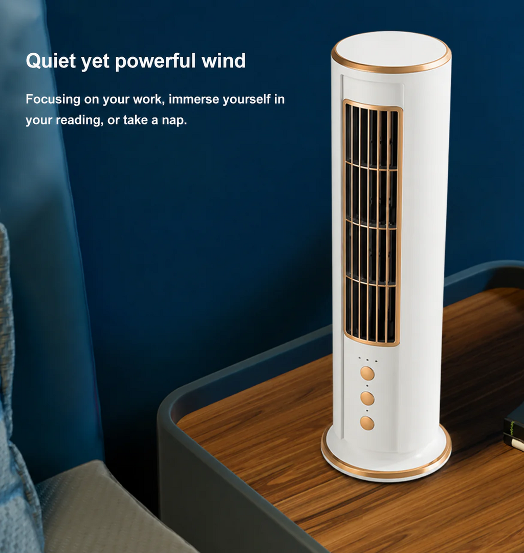 Turmventilator Tragbar Kompakt Tischgerät