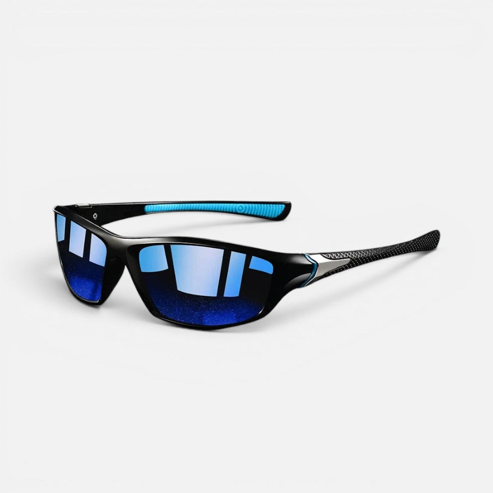 Sonnenbrille Sportlich Kunststoff Rechteckig Vollrand