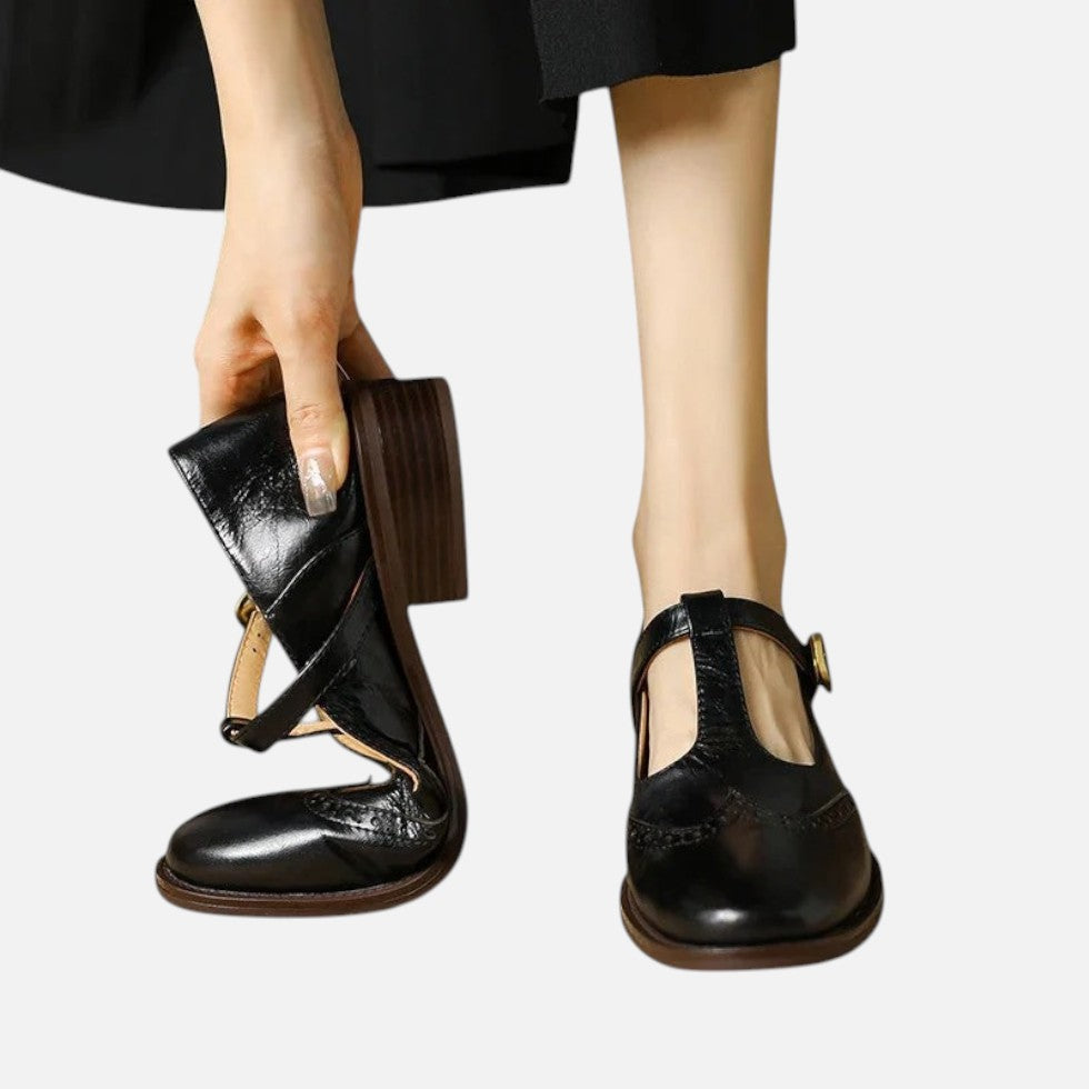 Damen Mary Jane Schuhe mit Schnalle