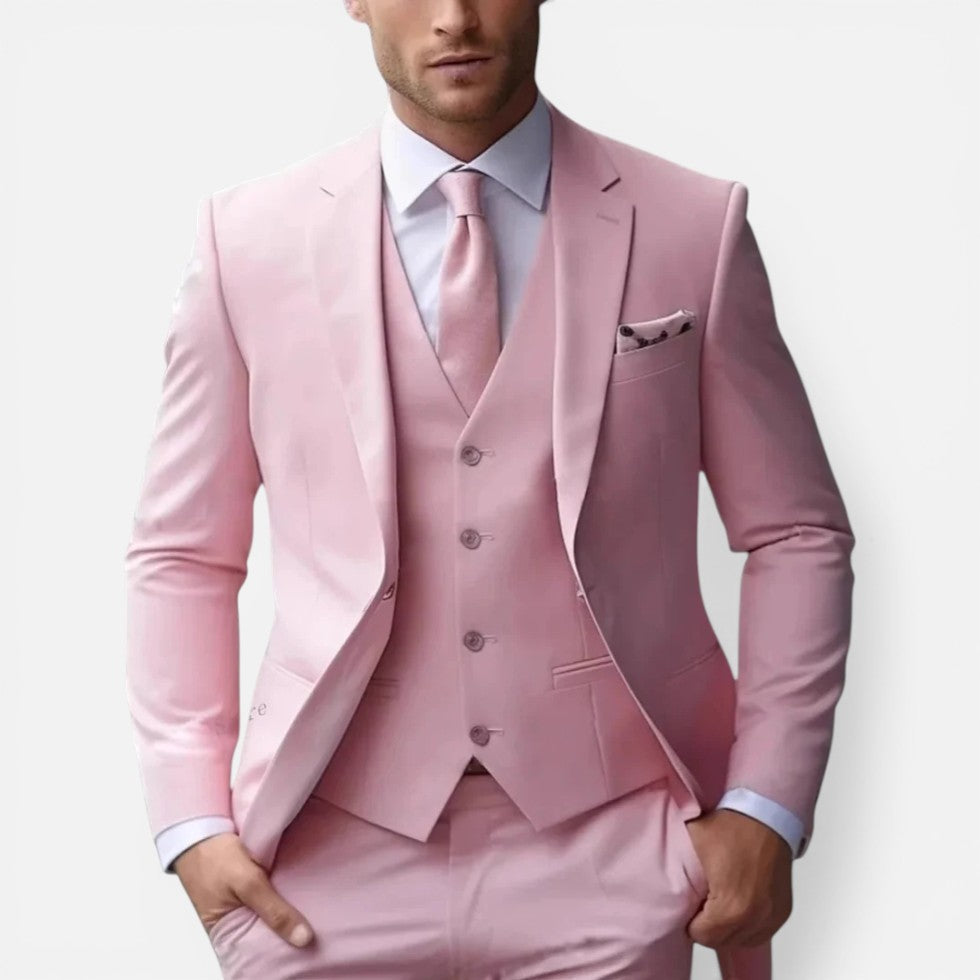 Dieter | Herren Anzug Set Weste Slim Fit – Dreiteiliger Anzug Business Herren 2026